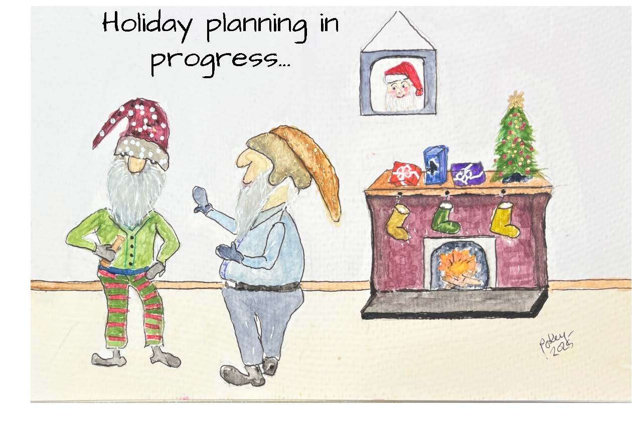 Elves holiday planning