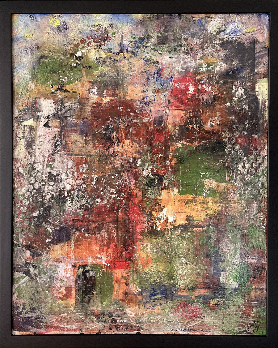 City Garden Painting
