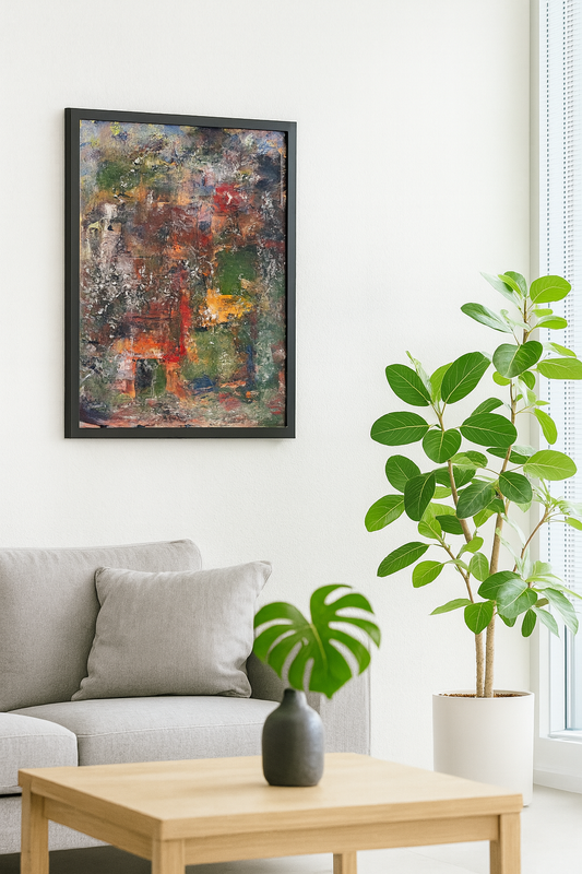 City Garden Painting