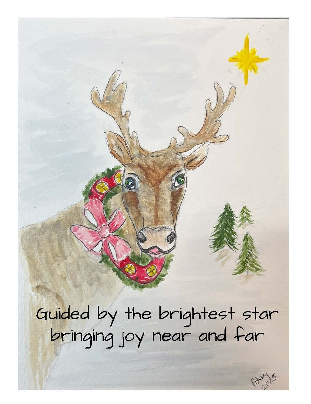 Reindeer Wreath