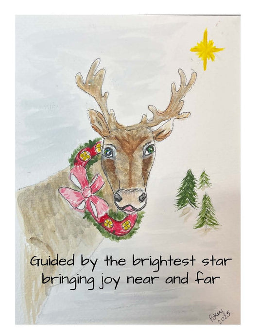 Reindeer Wreath