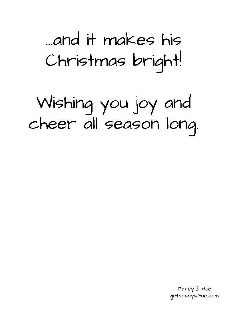 Santa sees you smiling