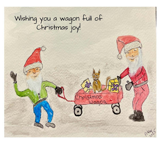 Wagon full of Christmas
