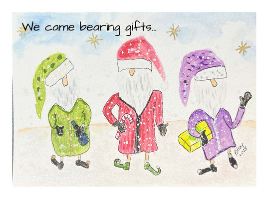 Gnomes bearing gifts
